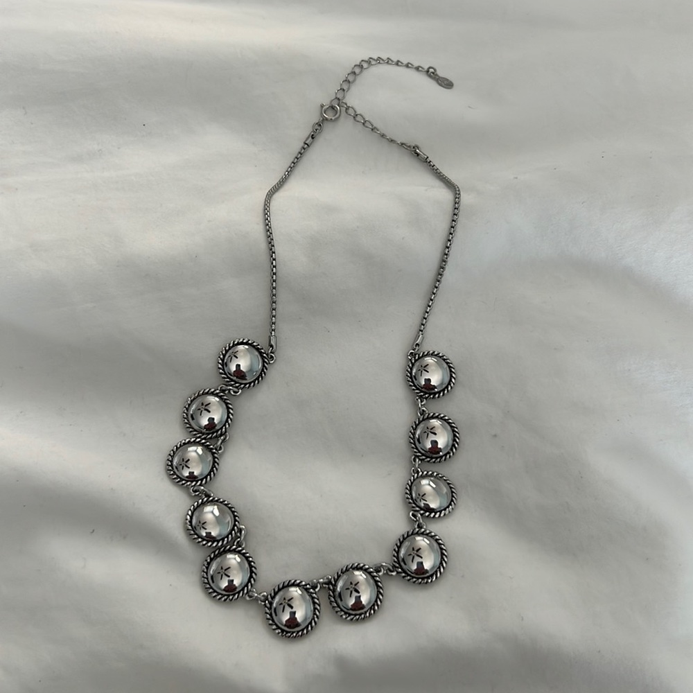 Silver necklace